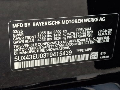 2026 BMW X5 xDrive50e Plug-In Hybrid