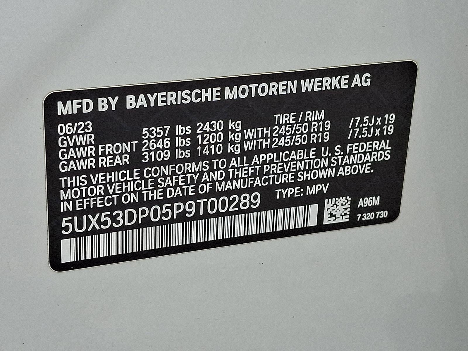 2023 BMW X3 xDrive30i Sports Activity Vehicle