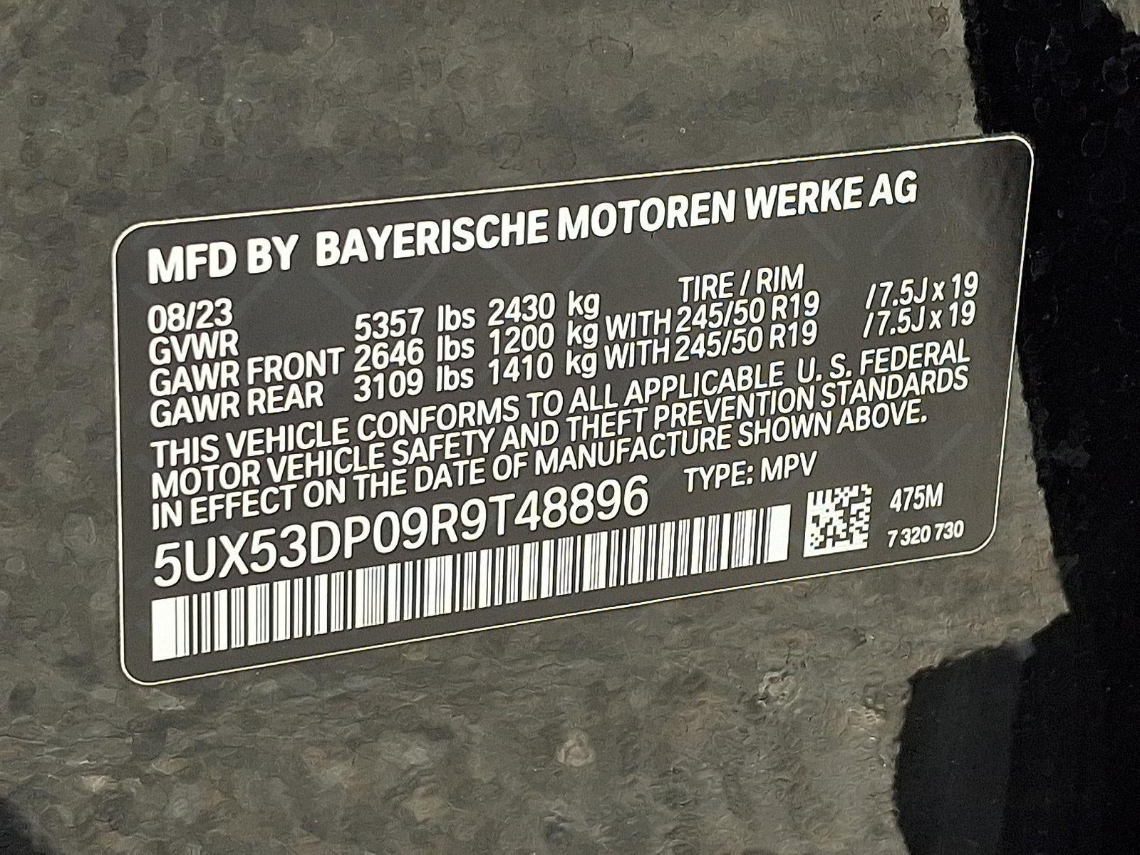2024 BMW X3 xDrive30i Sports Activity Vehicle