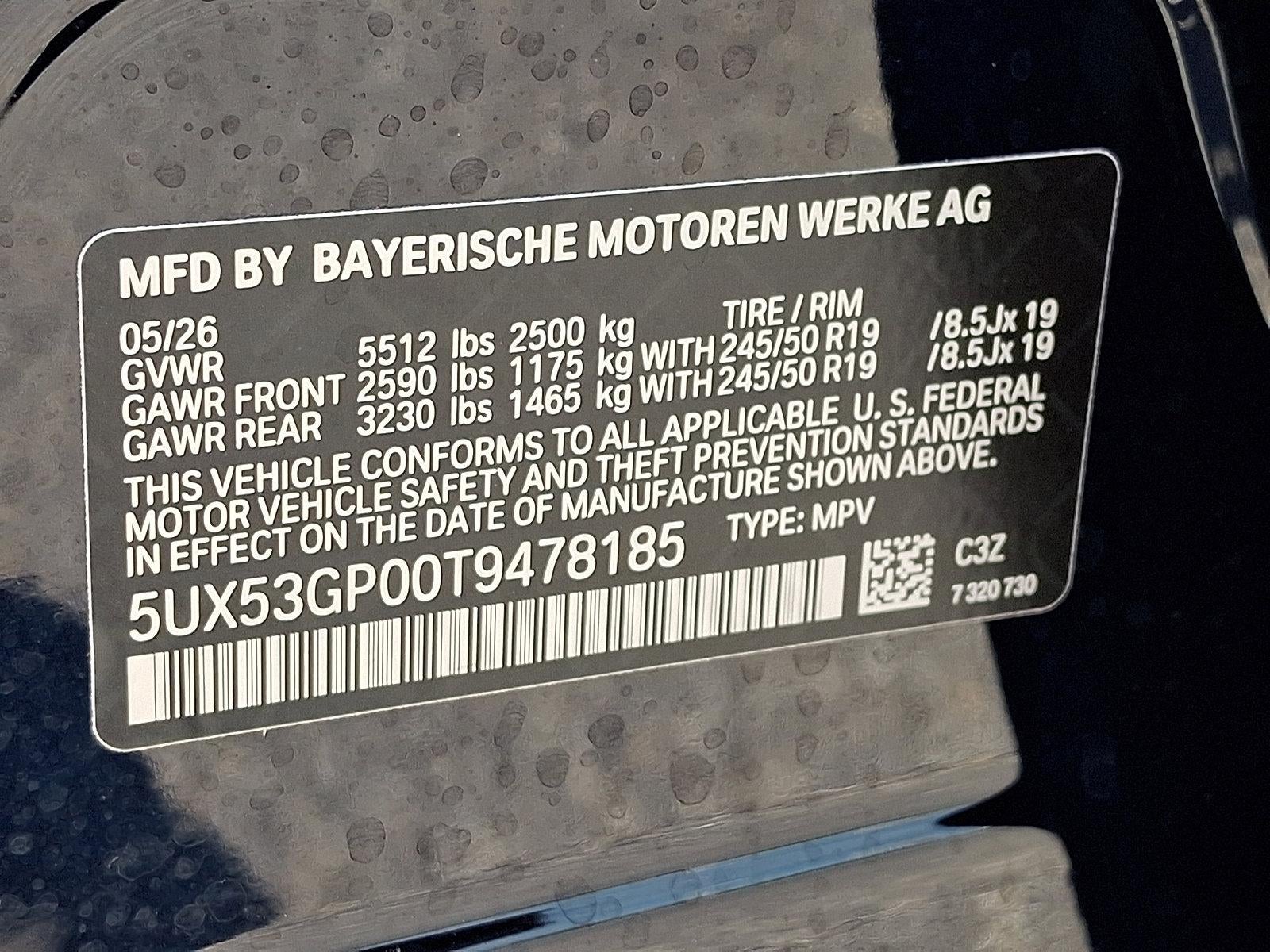 2026 BMW X3 30 xDrive Sports Activity Vehicle
