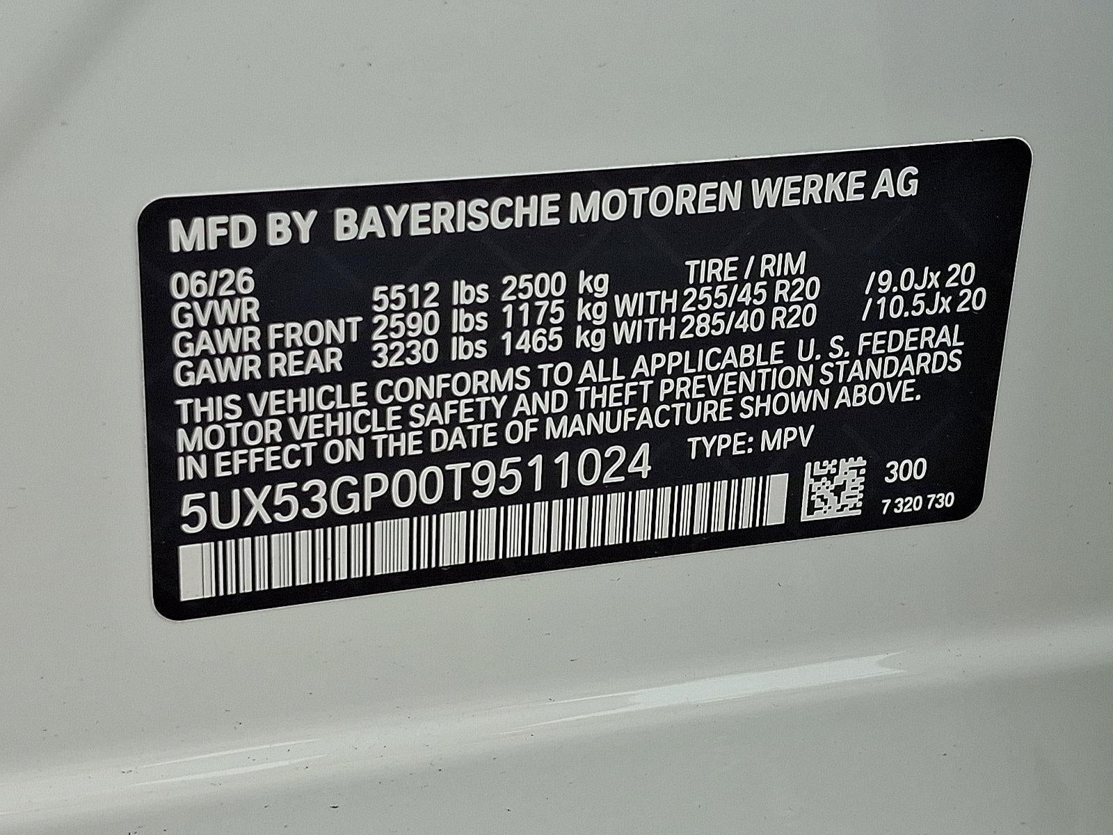 2026 BMW X3 30 xDrive Sports Activity Vehicle