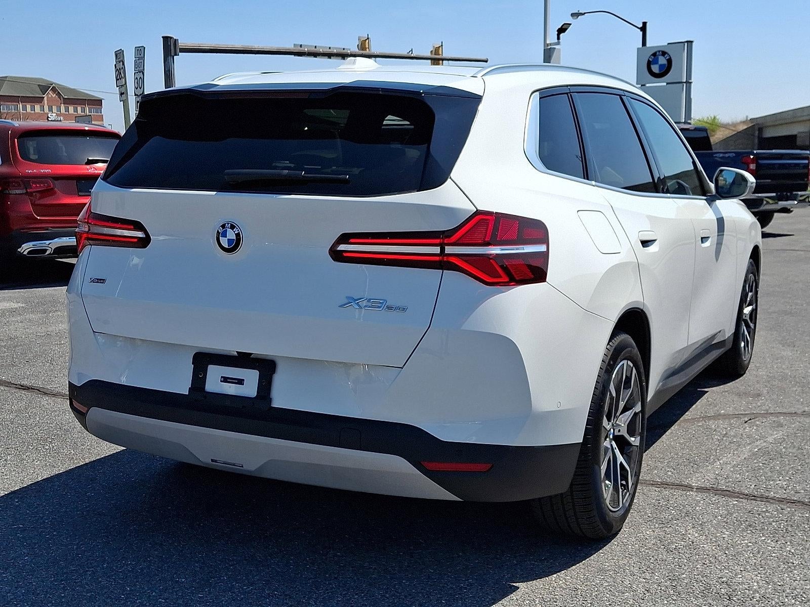 2025 BMW X3 30 xDrive Sports Activity Vehicle