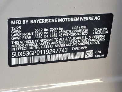 2026 BMW X3 30 xDrive Sports Activity Vehicle