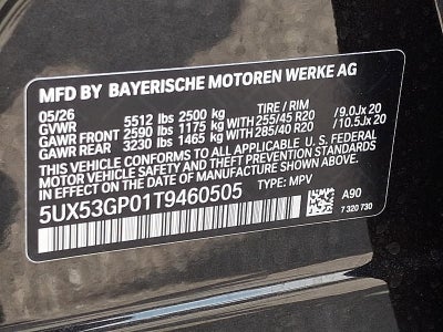 2026 BMW X3 30 xDrive Sports Activity Vehicle