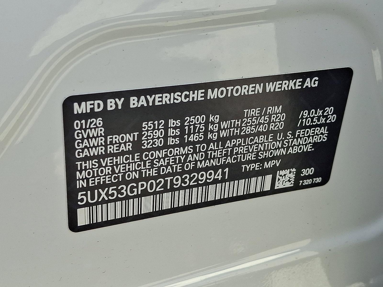 2026 BMW X3 30 xDrive Sports Activity Vehicle