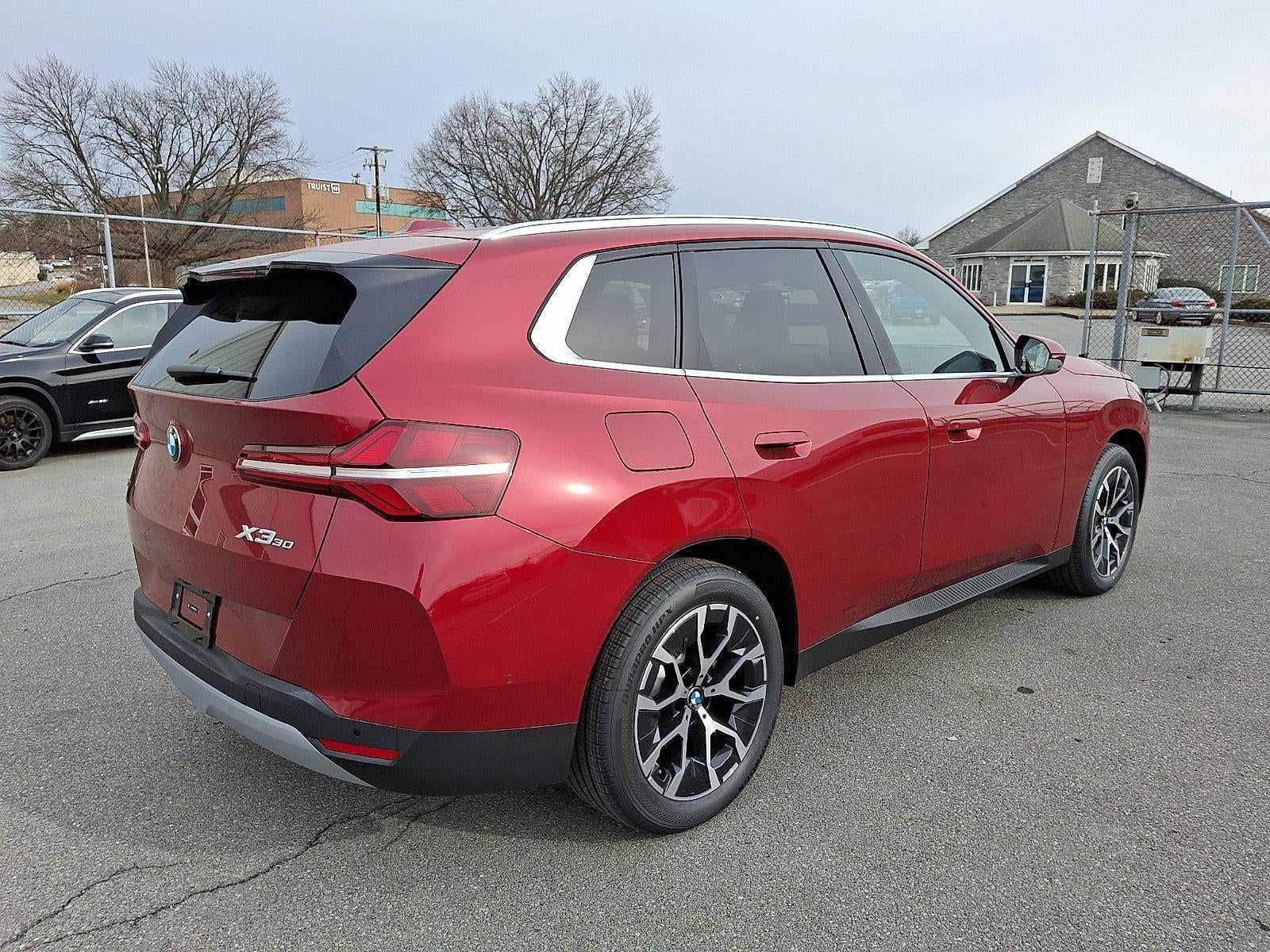2026 BMW X3 30 xDrive Sports Activity Vehicle