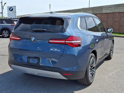 2026 BMW X3 30 xDrive Sports Activity Vehicle