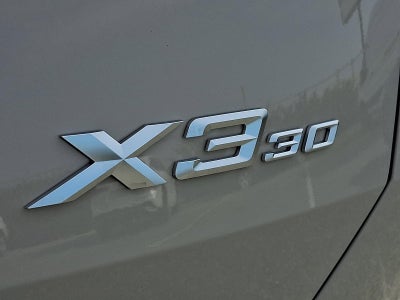 2026 BMW X3 30 xDrive Sports Activity Vehicle