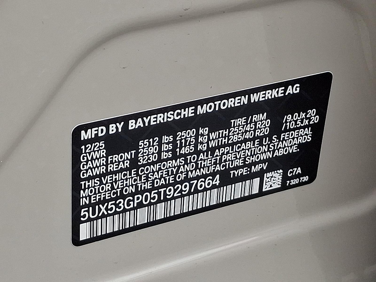 2026 BMW X3 30 xDrive Sports Activity Vehicle