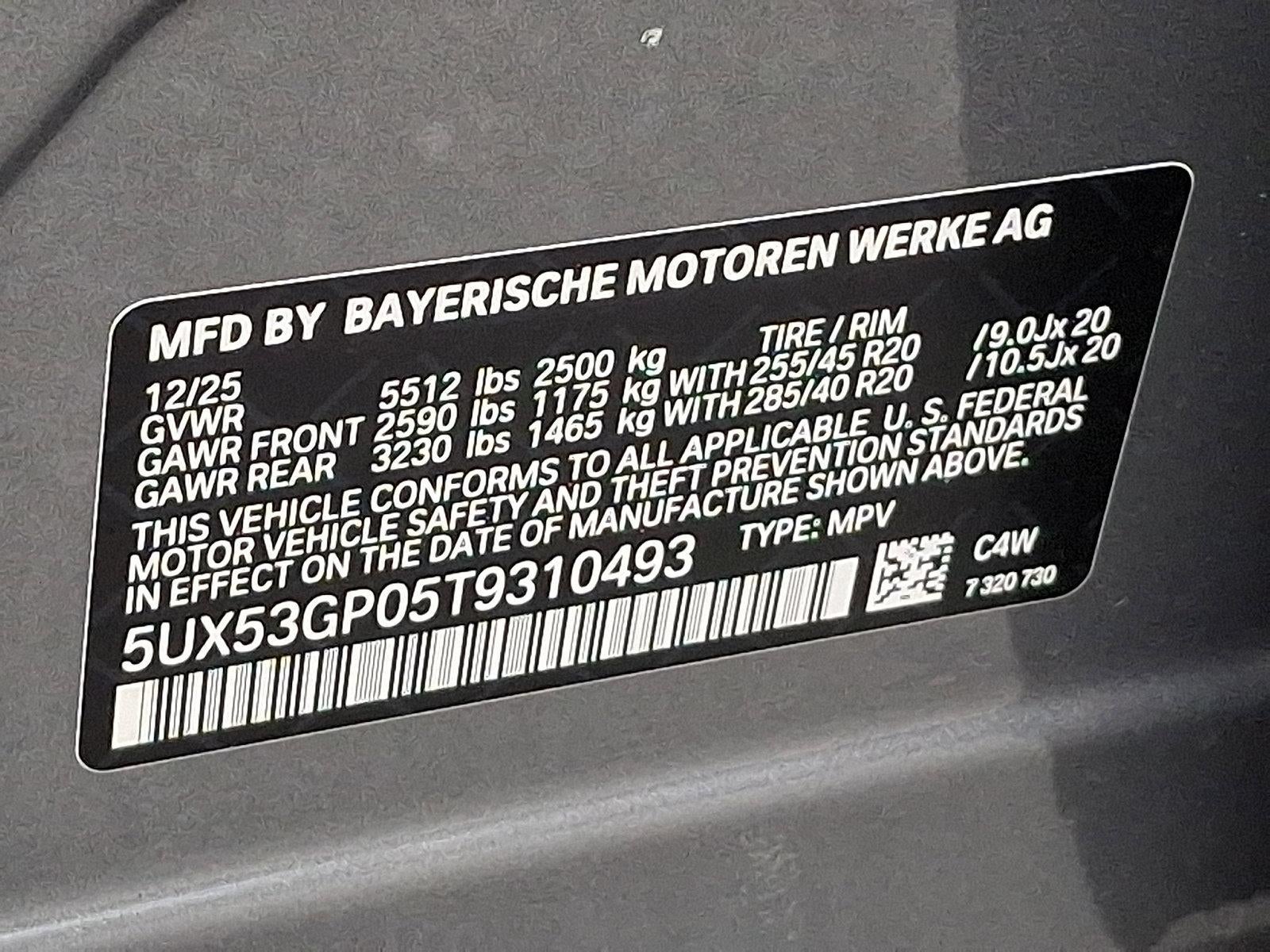 2026 BMW X3 30 xDrive Sports Activity Vehicle