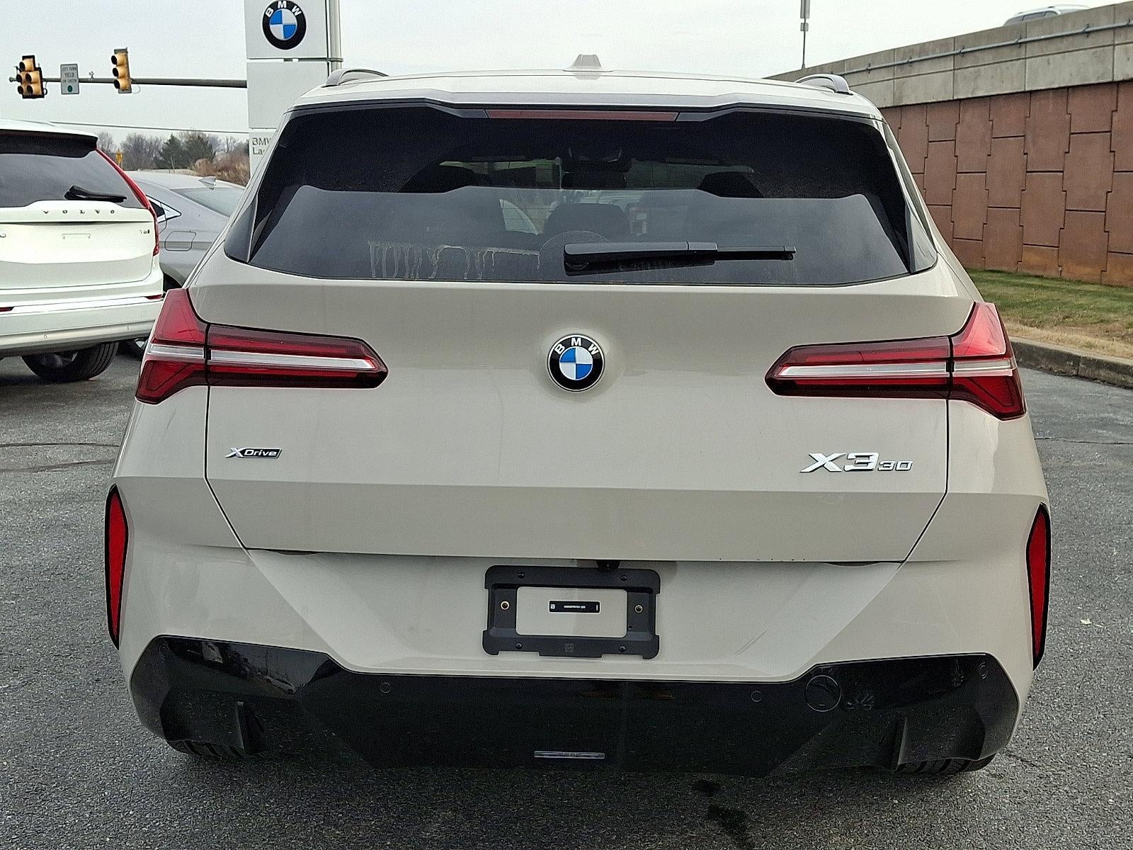 2026 BMW X3 30 xDrive Sports Activity Vehicle