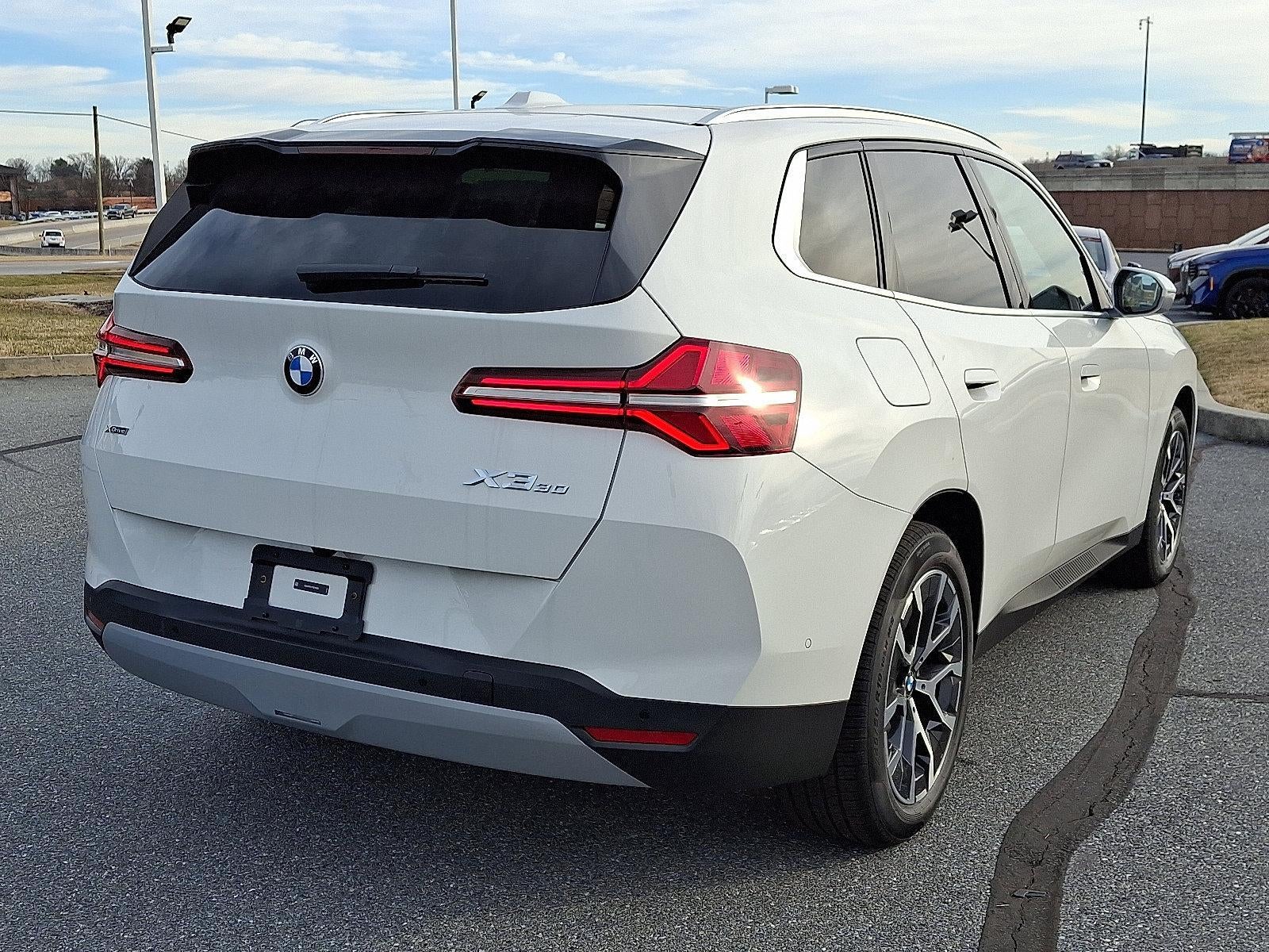 2026 BMW X3 30 xDrive Sports Activity Vehicle
