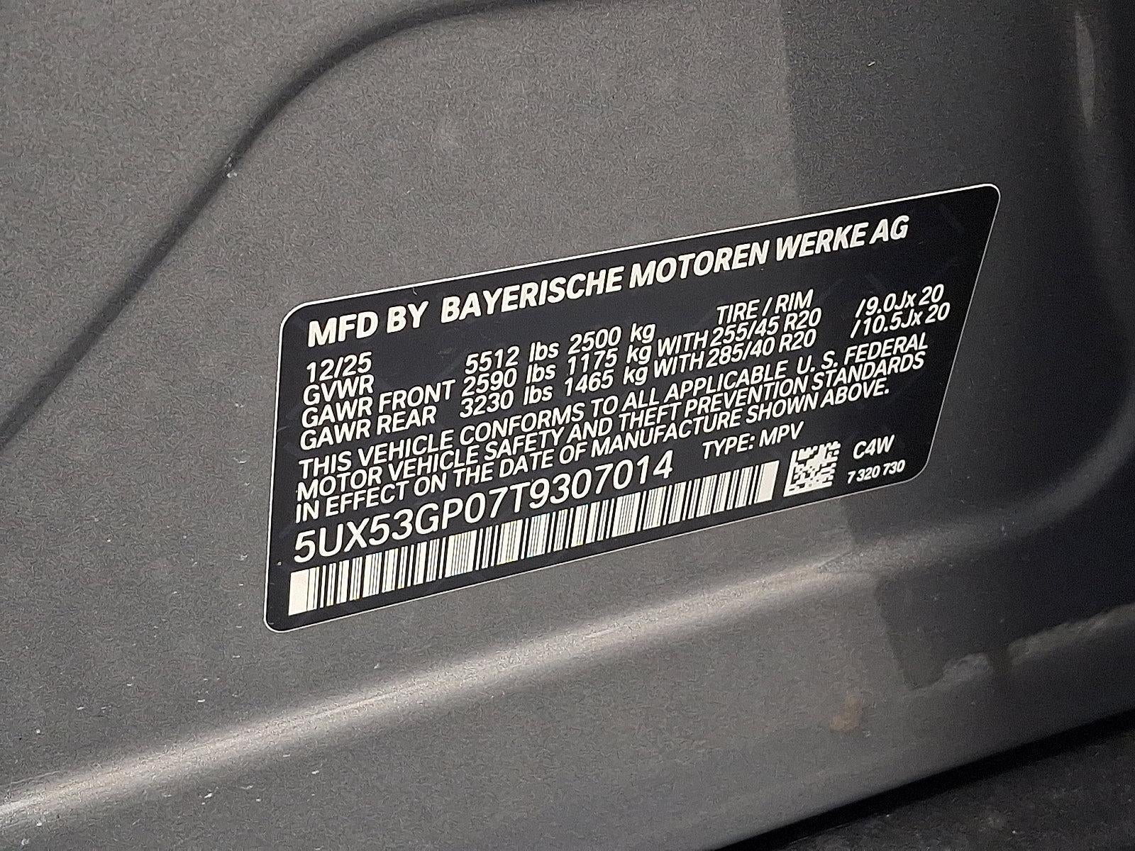 2026 BMW X3 30 xDrive Sports Activity Vehicle