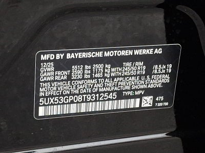 2026 BMW X3 30 xDrive Sports Activity Vehicle