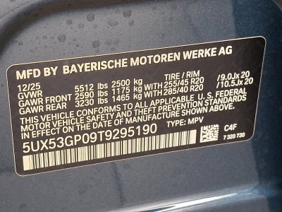 2026 BMW X3 30 xDrive Sports Activity Vehicle