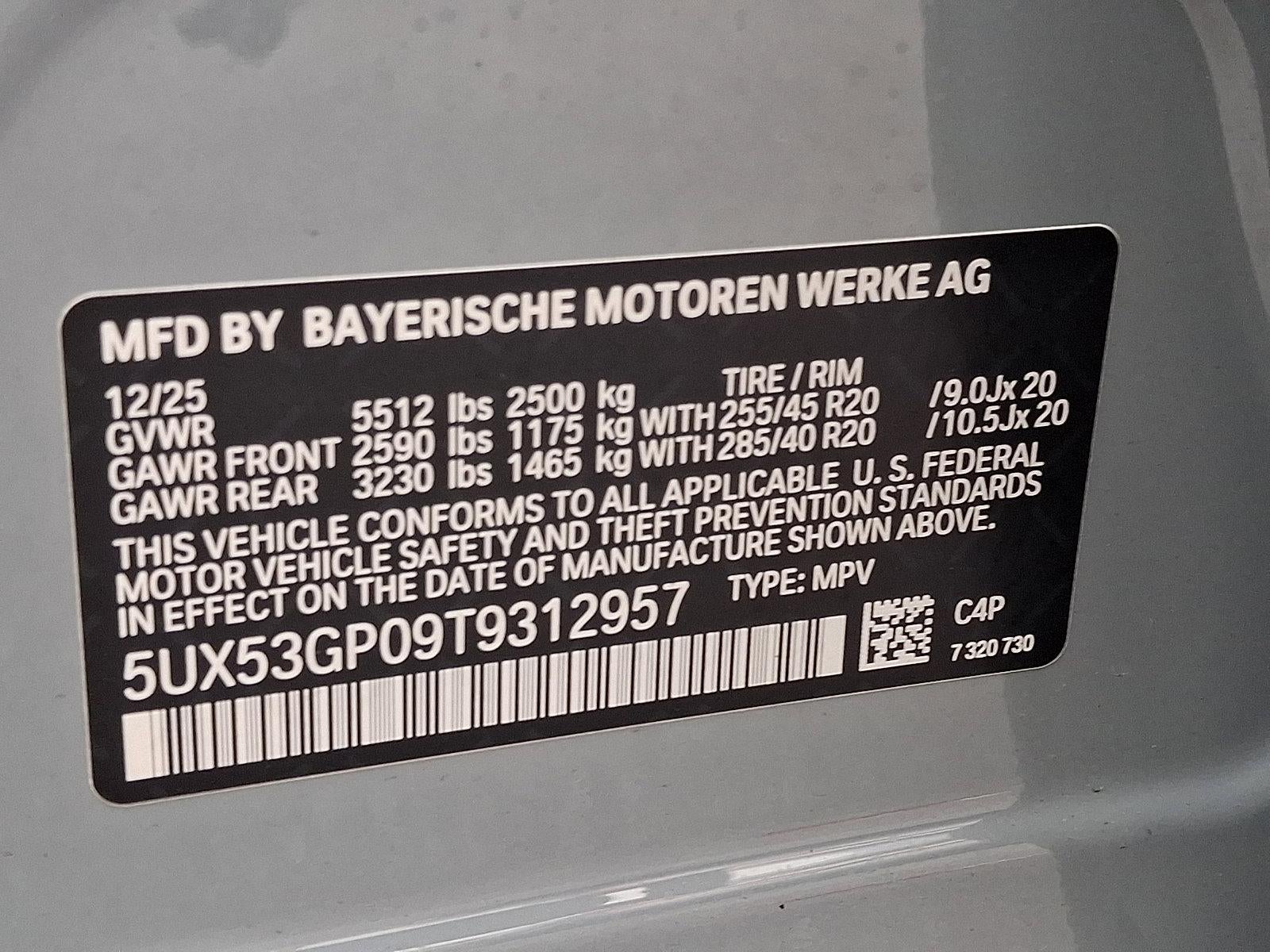 2026 BMW X3 30 xDrive Sports Activity Vehicle