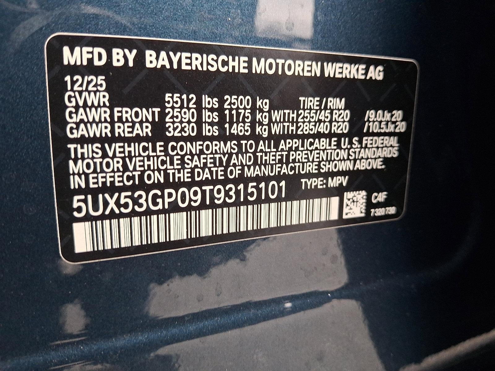 2026 BMW X3 30 xDrive Sports Activity Vehicle