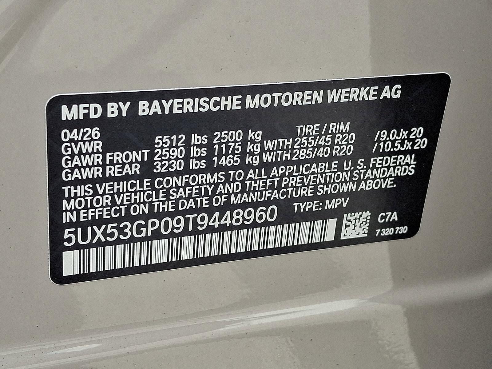 2026 BMW X3 30 xDrive Sports Activity Vehicle