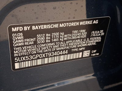 2026 BMW X3 30 xDrive Sports Activity Vehicle