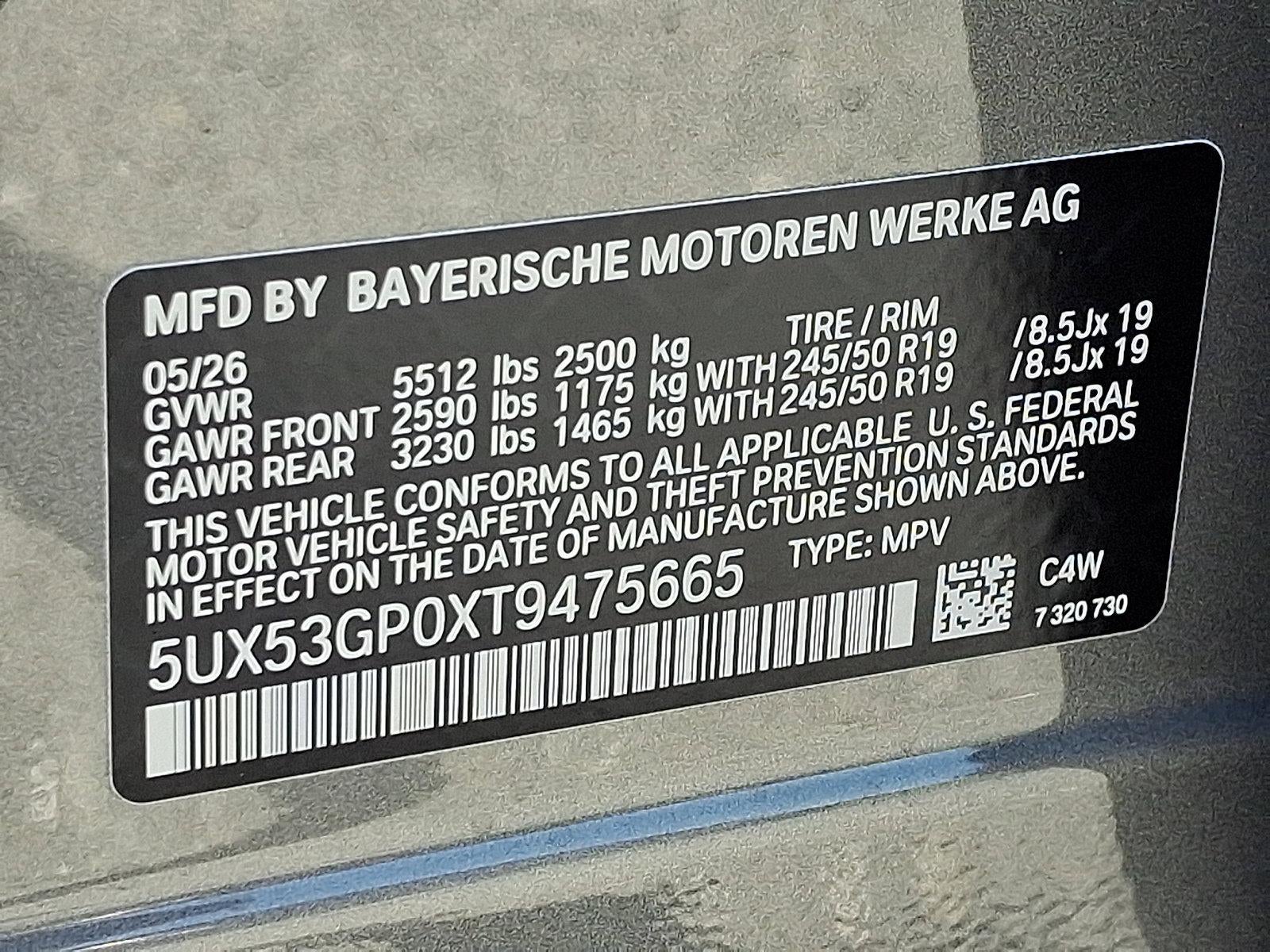 2026 BMW X3 30 xDrive Sports Activity Vehicle