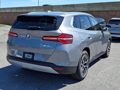 2026 BMW X3 30 xDrive Sports Activity Vehicle