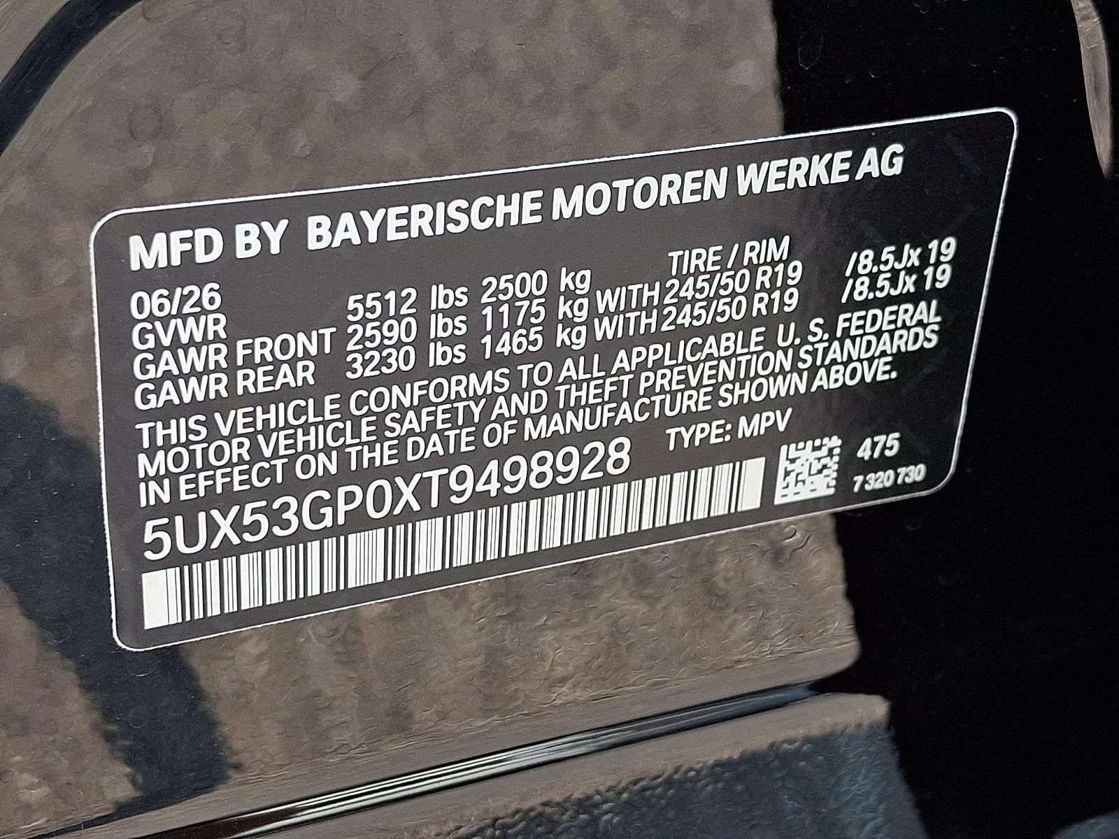 2026 BMW X3 30 xDrive Sports Activity Vehicle