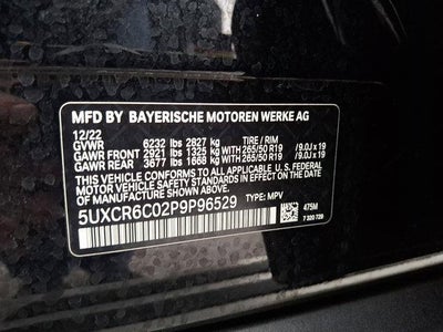 2023 BMW X5 xDrive40i Sports Activity Vehicle