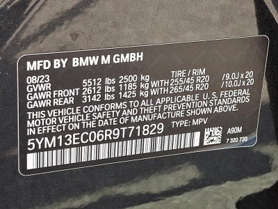 2024 BMW X3 M X3 M Sports Activity Vehicle