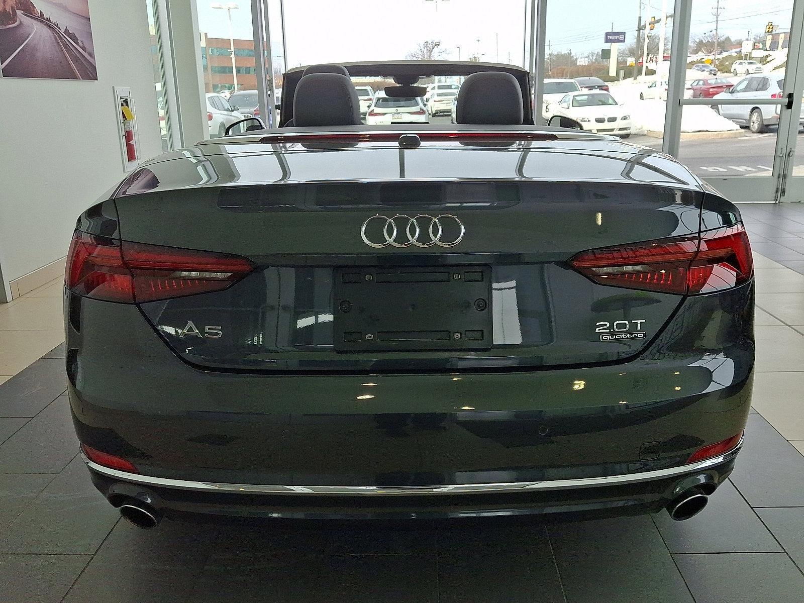 2018 Audi A5 Cabriolet 2.0 TFSI Premium Plus