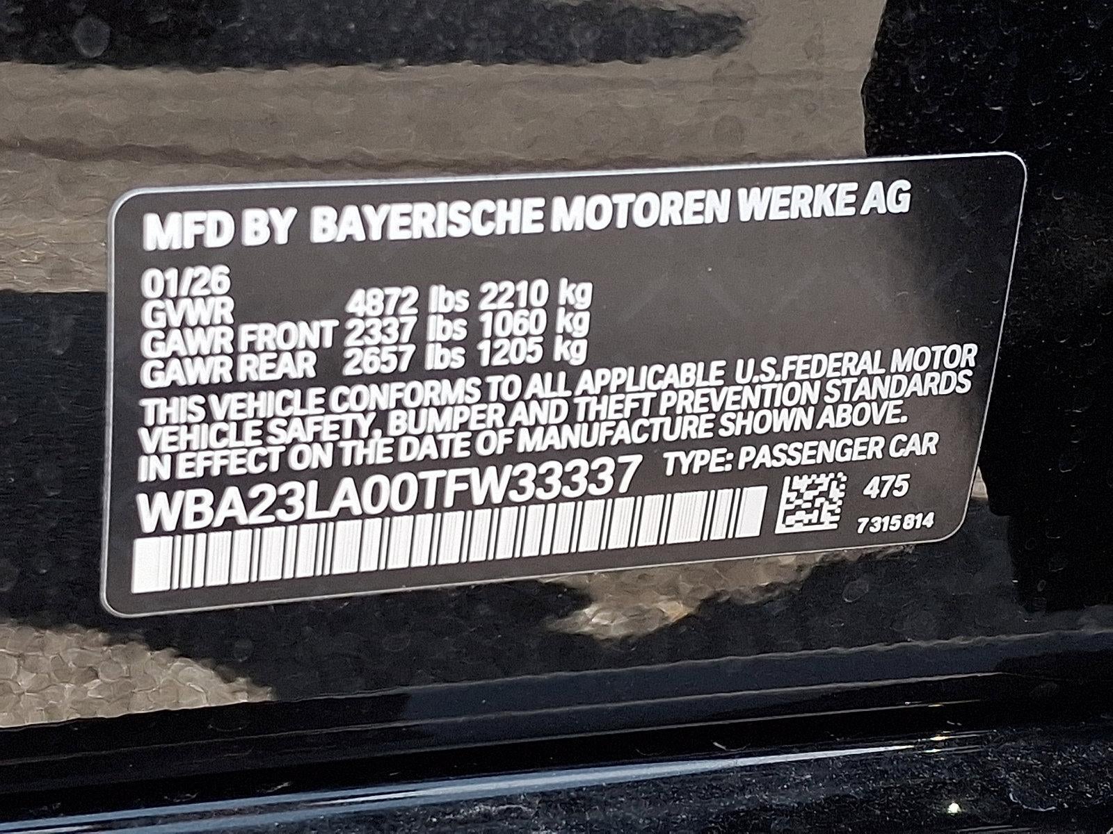 2026 BMW 330i xDrive Sedan