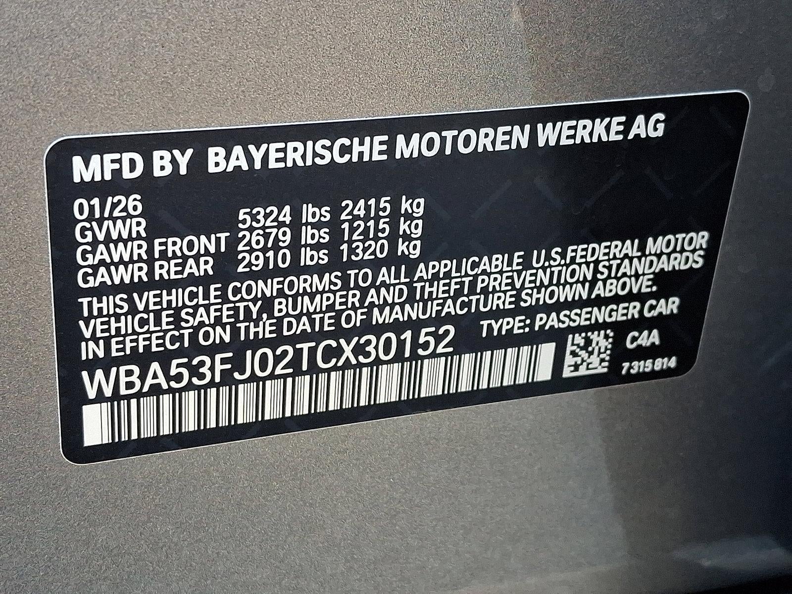 2026 BMW 530i xDrive Sedan