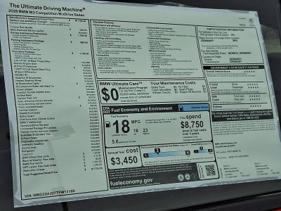 2026 BMW M3 M3 Competition xDrive Sedan