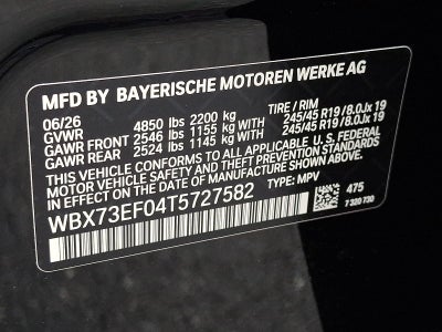 2026 BMW X1 xDrive28i Sports Activity Vehicle