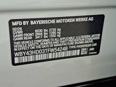 2026 BMW i4 Gran Coupe