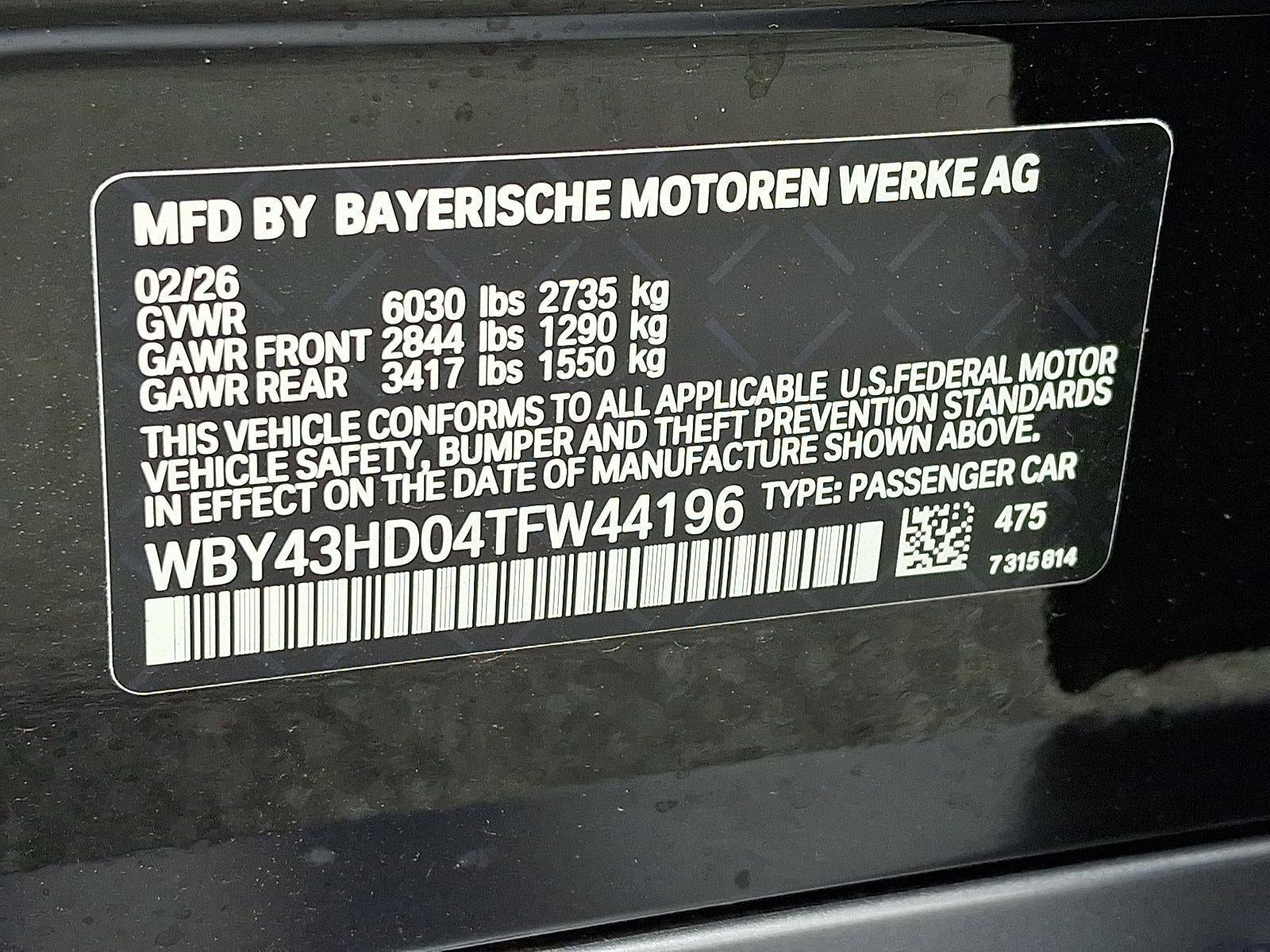 2026 BMW i4 Gran Coupe