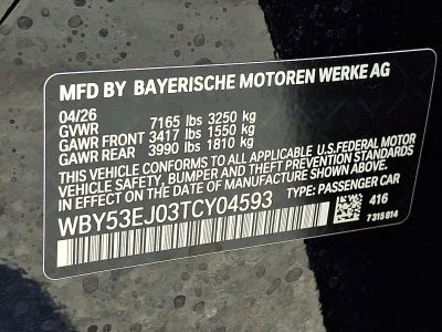 2026 BMW i7 xDrive60 Sedan
