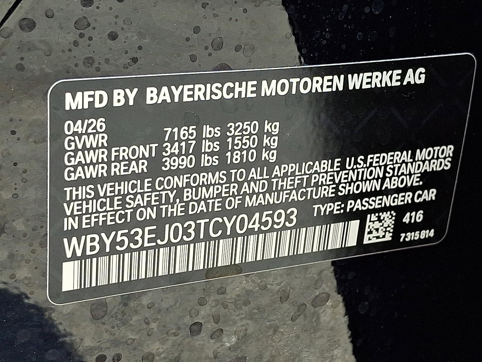 2026 BMW i7 xDrive60 Sedan