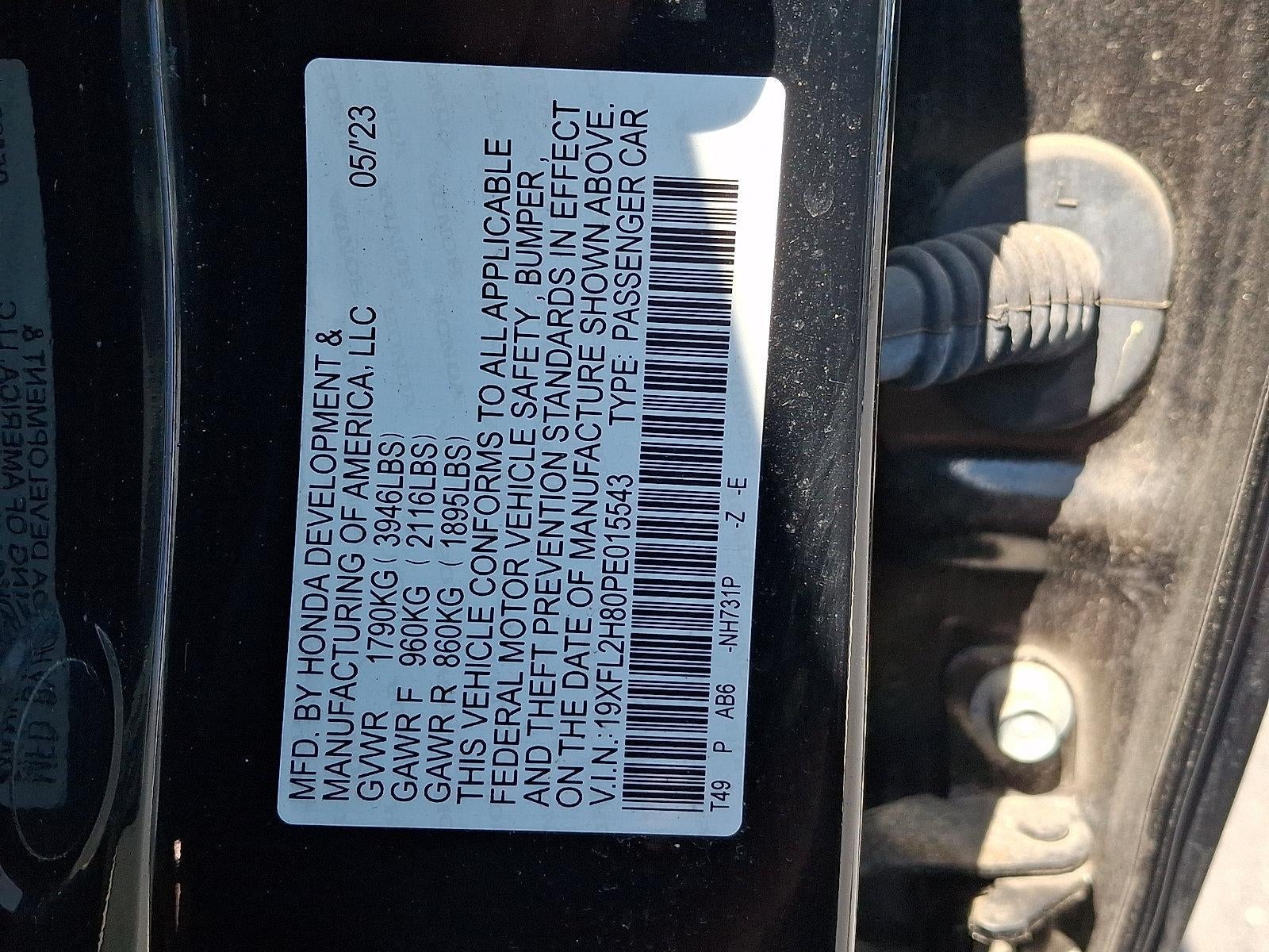 2023 Honda Civic Hatchback Sport CVT
