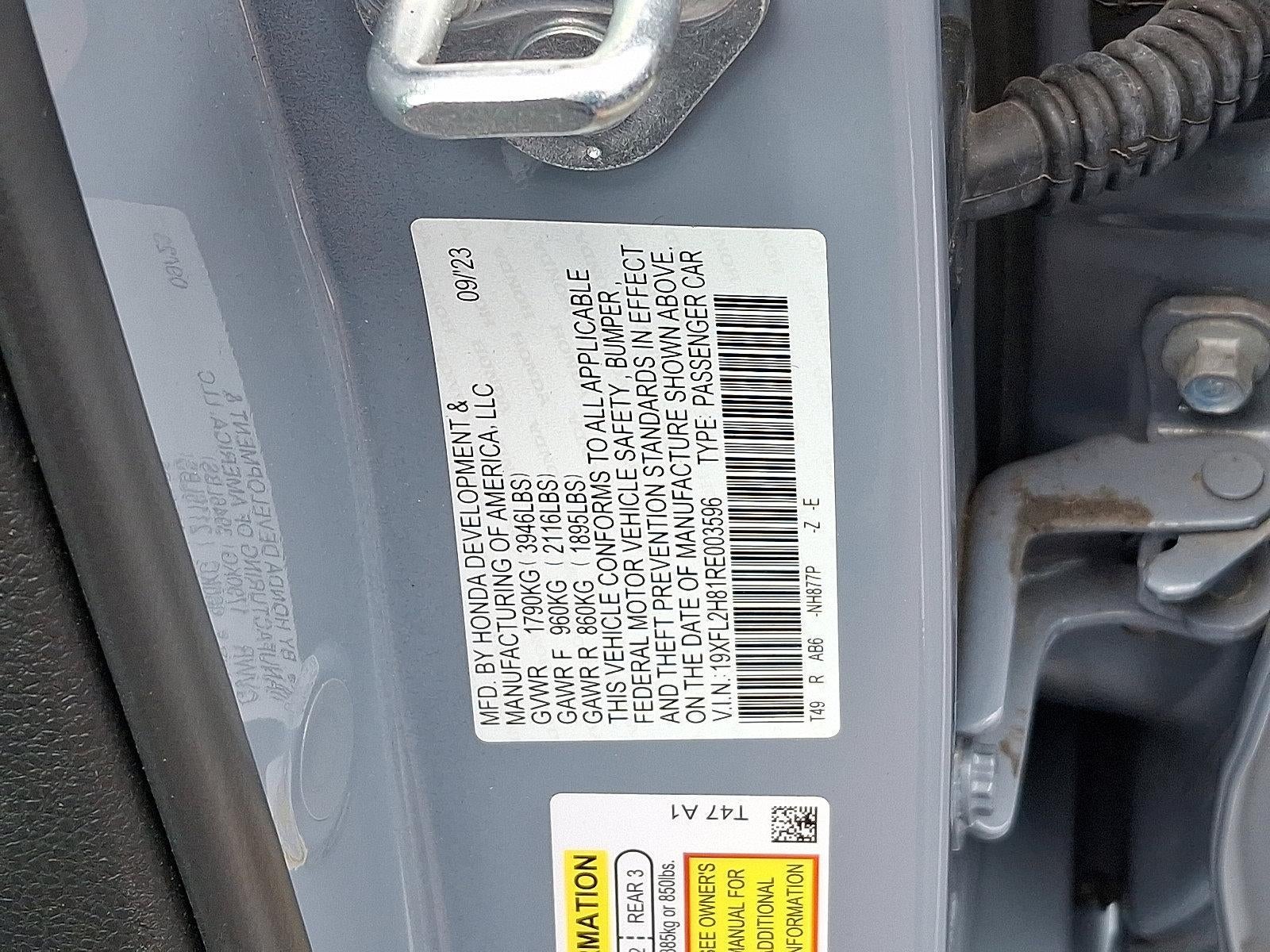 2024 Honda Civic Hatchback Sport CVT