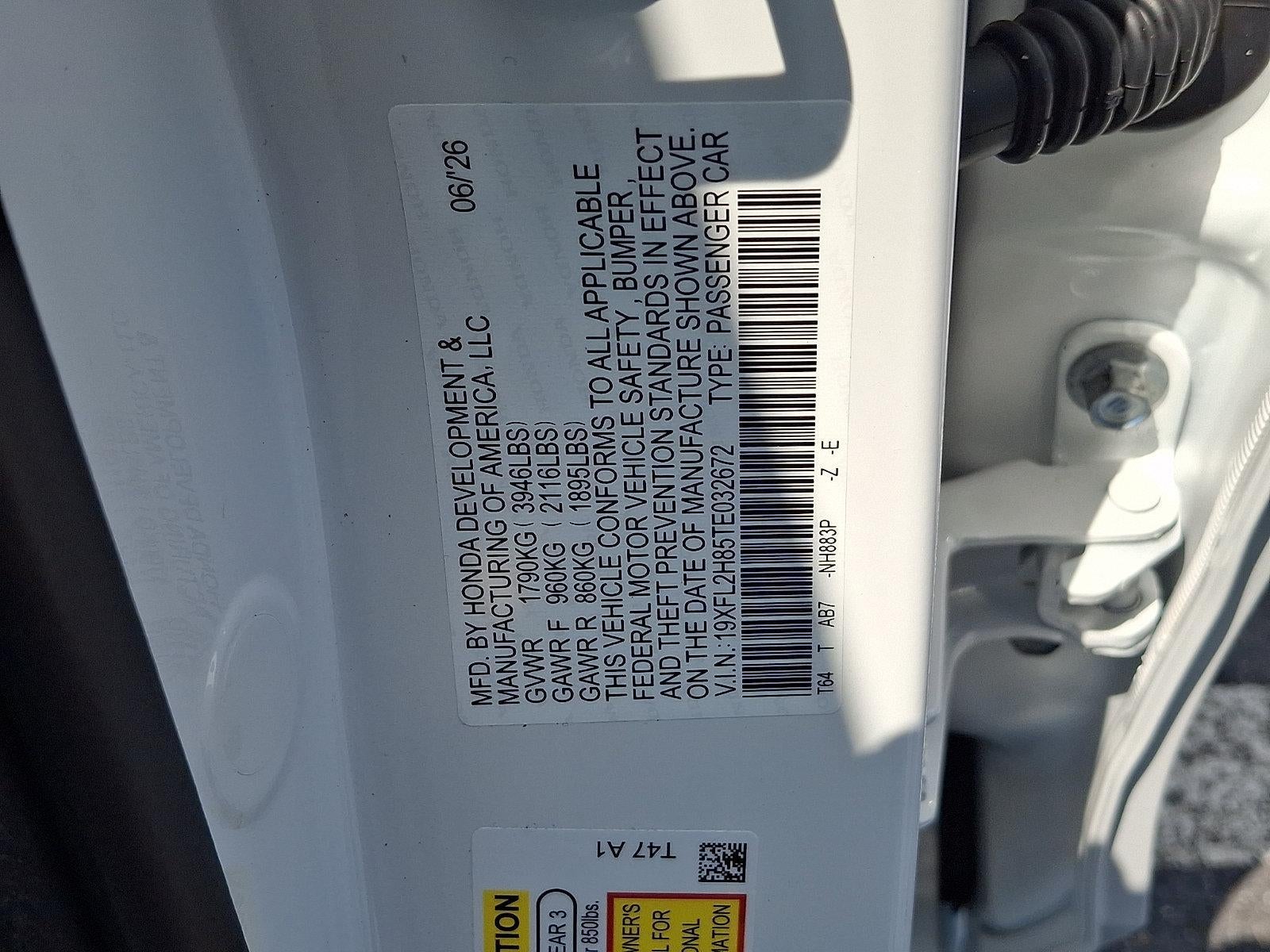 2026 Honda Civic Hatchback Sport CVT