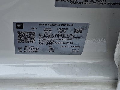 2025 GMC Sierra 2500 HD Crew Cab Long Box 4-Wheel Drive SLE