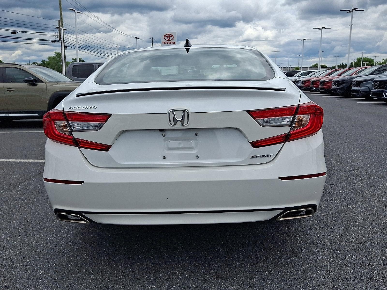 2022 Honda Accord Sedan Sport 1.5T CVT