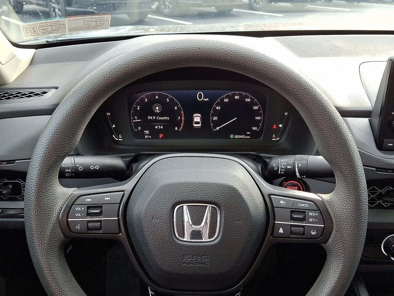 2023 Honda Accord Sedan LX CVT