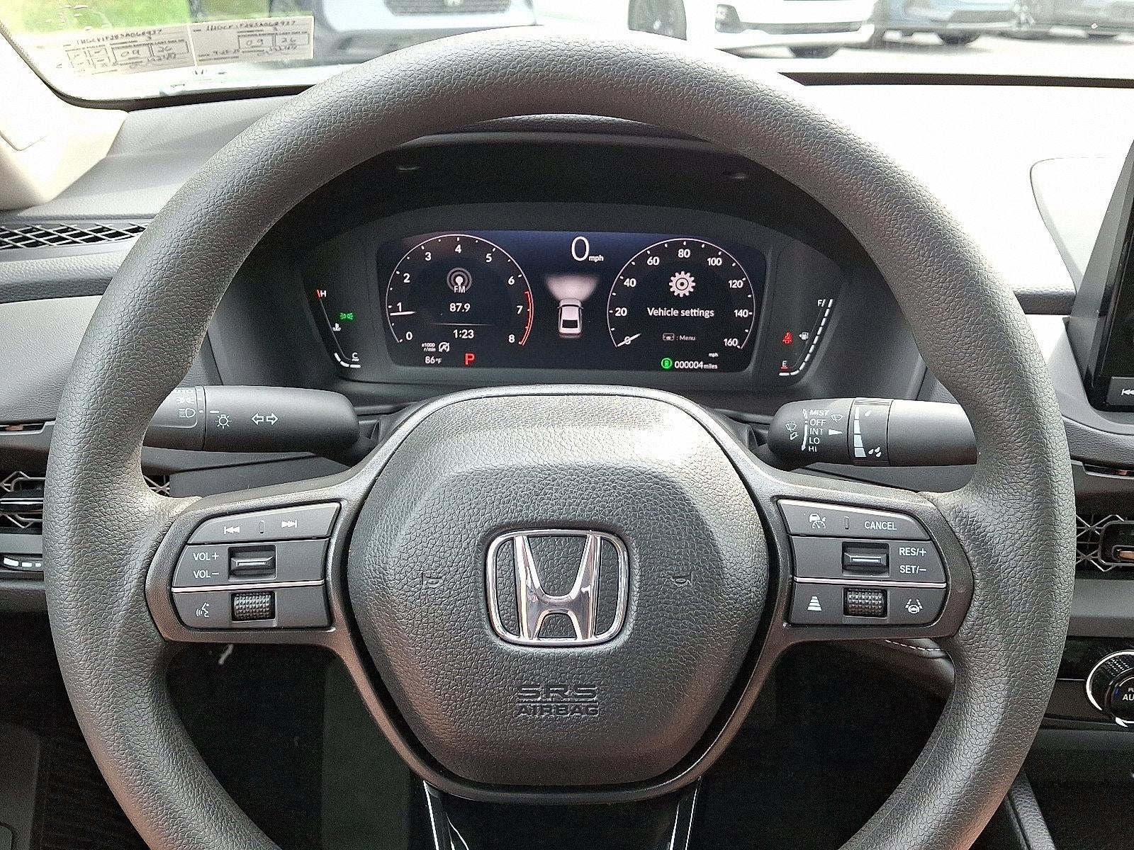 2025 Honda Accord Sedan LX CVT