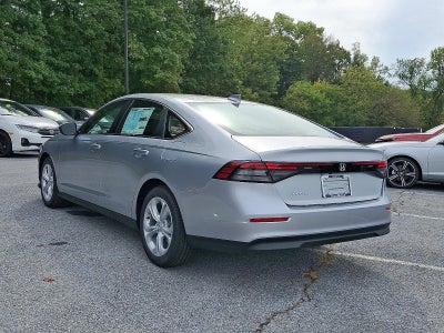 2025 Honda Accord Sedan LX CVT