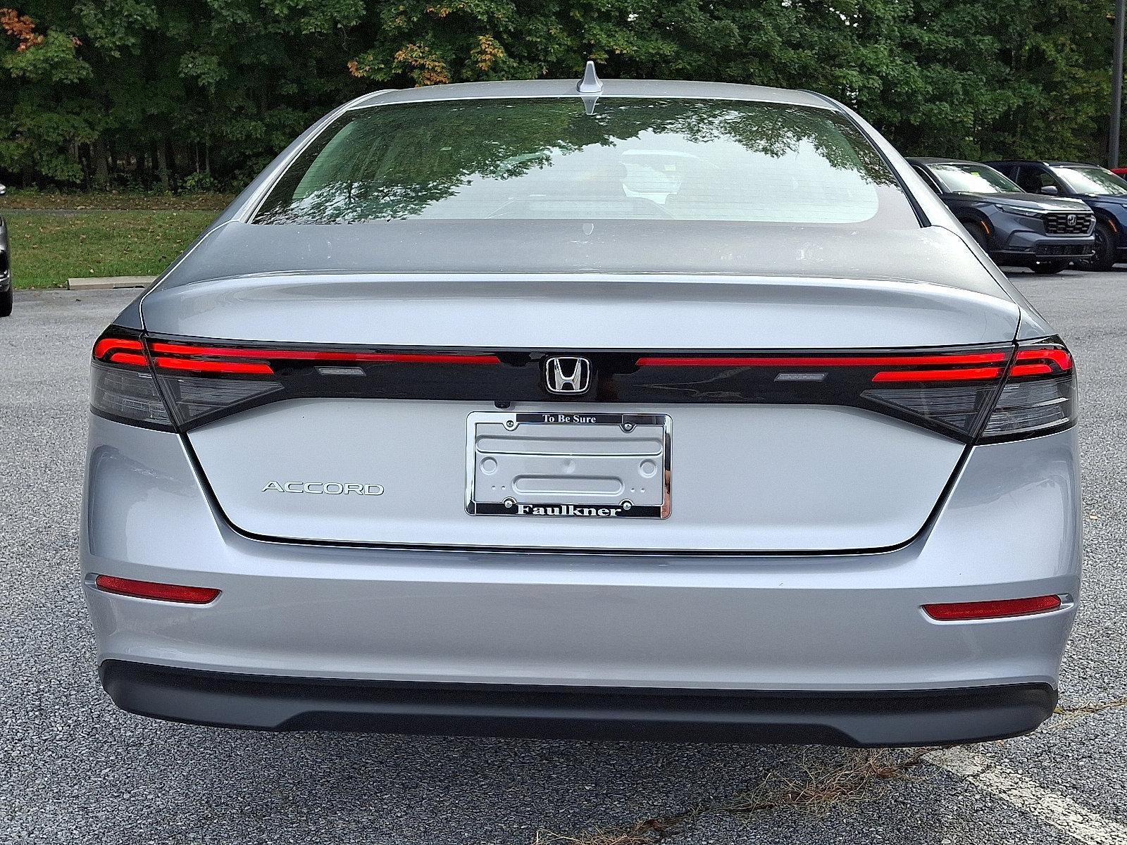 2025 Honda Accord Sedan LX CVT