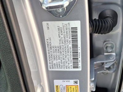 2026 Honda Accord Sedan LX CVT