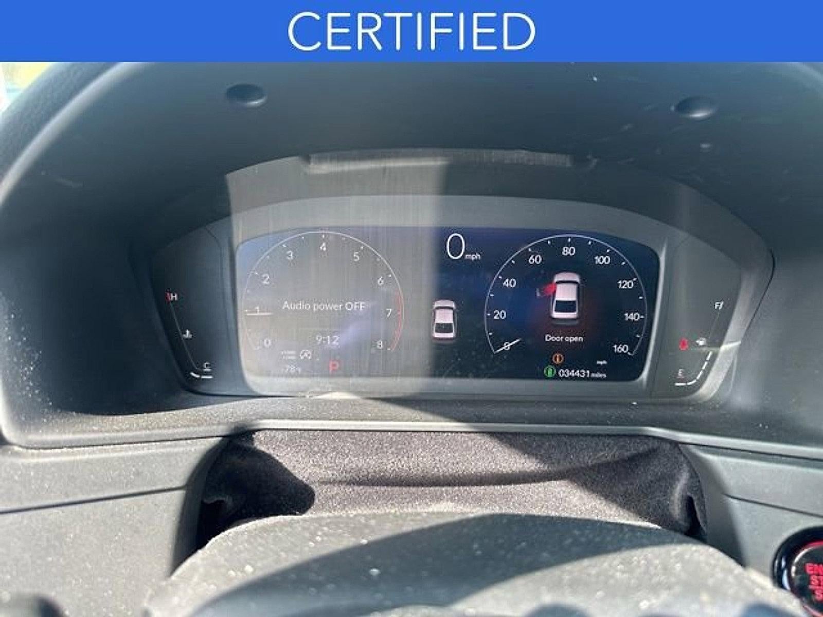 2023 Honda Accord Sedan EX CVT w/o BSI