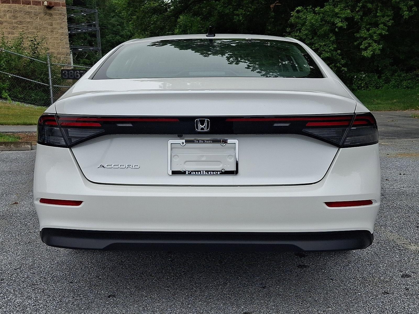 2026 Honda Accord Sedan SE CVT