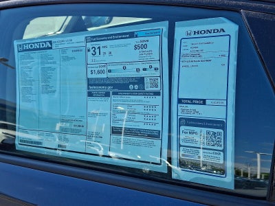 2026 Honda Accord Sedan SE CVT